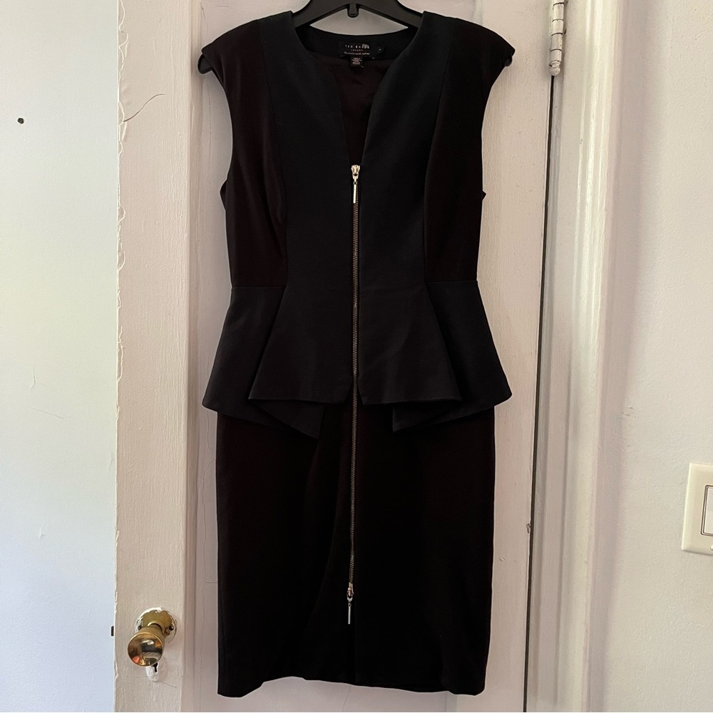 Ted Baker Jumana Peplum Dress Size 2